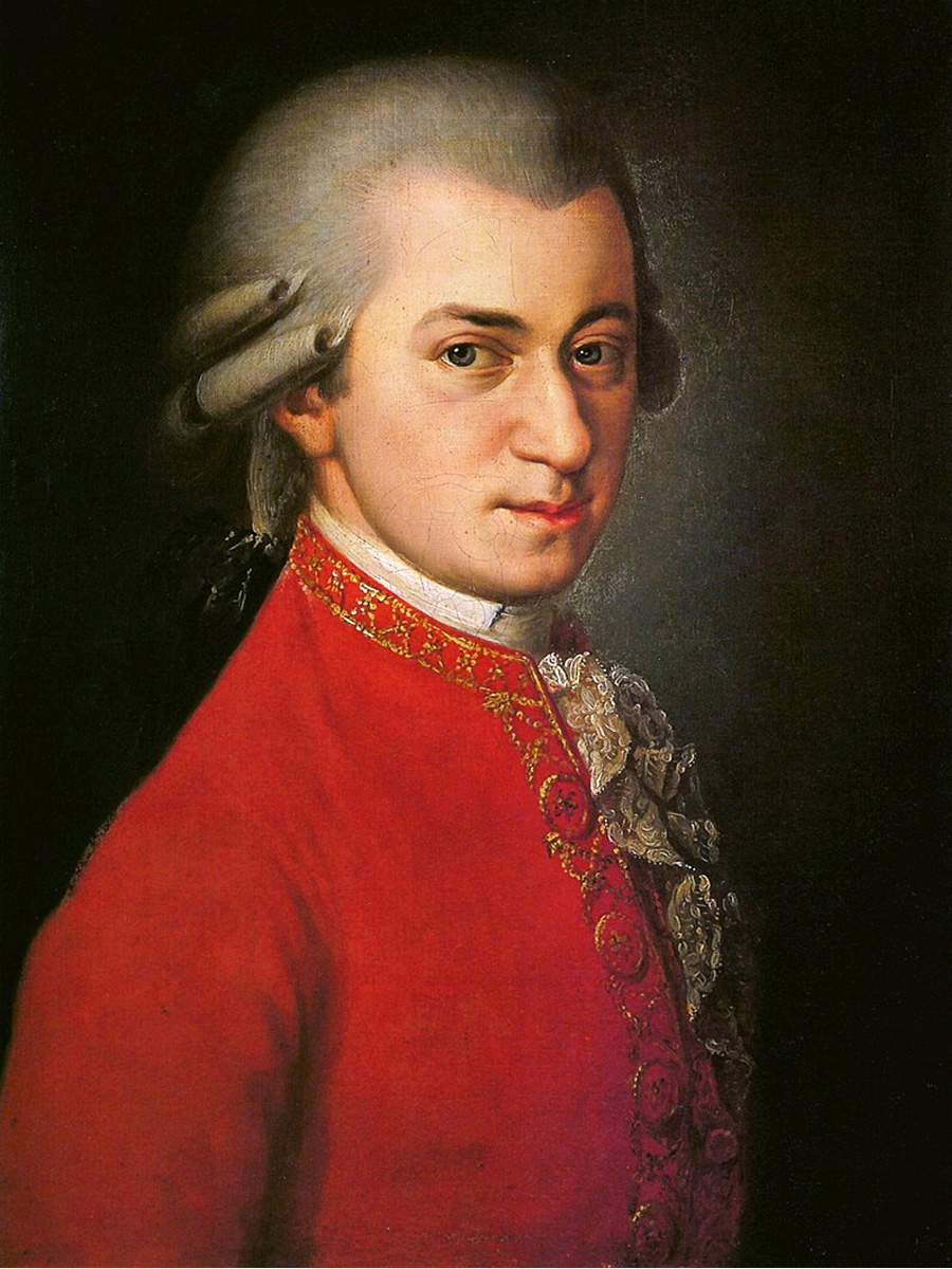 音乐家莫扎特画像